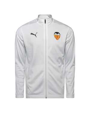 Puma Valencia CF Mens White Stadium Jacke
