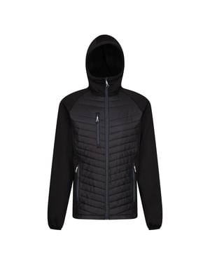 Regatta - "Navigate" Hybridjacke für Herren (Schwarz/Mittelgrau)