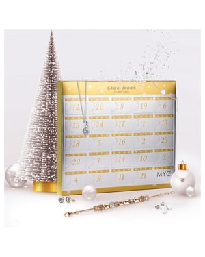 MYC Adventskalender - Silber- und Roségold-Ausführungen