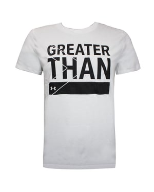 Under Armour Womens Greather als T-Shirt Graphic Top White 1356306 100