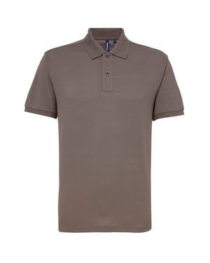 Asquith & Fox Herren Kurzarm Performance Blend Polo Shirt (Schiefer)