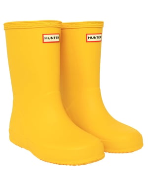 Hunter Original First Gummistiefel für Kinder, Gelb