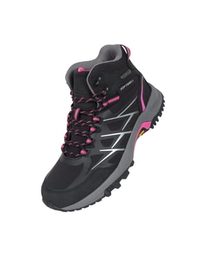 Mountain Warehouse Womens/Ladies Extreme Byzantine Vibram Wasserdichte Wanderschuhe (Schwarz)