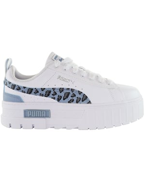 Puma Mayze Wild Kinder Sneaker Weiß