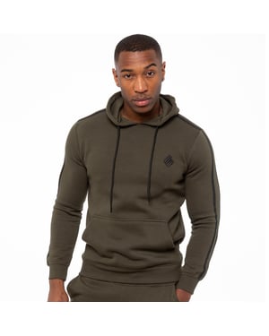 Gestreifter Herren Pullover Hoodie