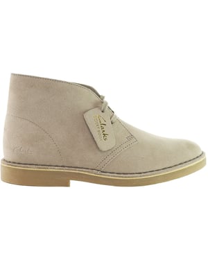 Clarks Originals Desert Womens Brown Stiefel