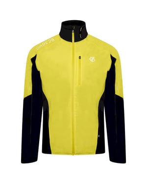 Dare 2B Mens Mediant II Radfahren Jacke (Neon Frühling/Schwarz)