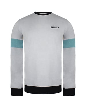 Devote London Clayton Mens Grey/Teale Pullover