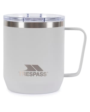 Trespass - Reisebecher "Nooper", Edelstahl (Platin)
