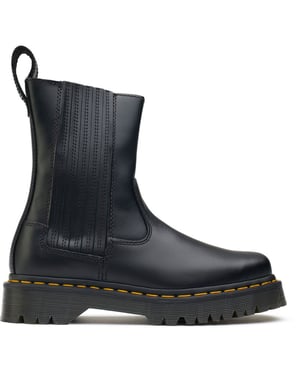 Dr. Martens Amaayah Lo Damenlederstiefel In Schwarz