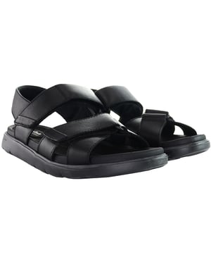 Clarks UnWilmore Band Schwarze Herren-Sandalen