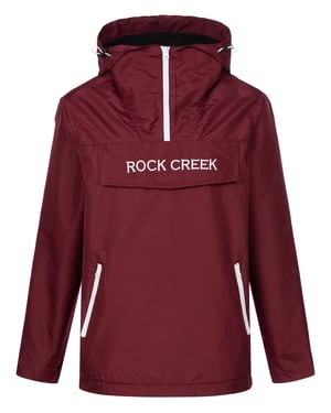 Rock Creek Windbreaker Weinrot