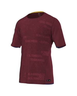 Adidas adizero f50 Messi TRG Mens Burgunderte T-Shirt