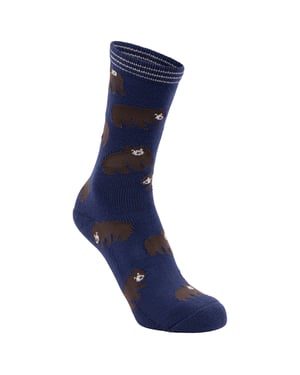 Trespass - "Wildlife" Socken für Kinder (Marineblau)