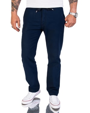 Rock Creek Stoffhose Dunkelblau