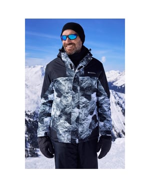 Mountain Warehouse - "Shadow II" Skijacke für Herren (Weiß)