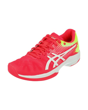 Asics Solution Speed Ff Indoor Damen Tennisschuhe Rosa Trainer