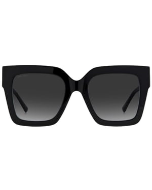 Jimmy Choo Edna 807 9O schwarze Sonnenbrille