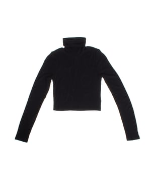 Kurzer Rollkragenpullover 468645 Mädchen