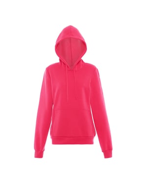 Mymo Kapuzenpullover Damen rosa
