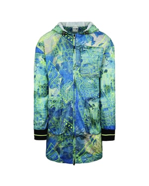 Puma x Central Saint Martins Langarm Zip Up Herren Blue AOP Jacke 597194 02