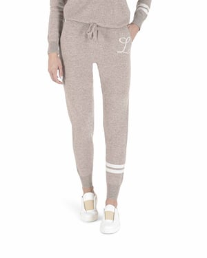 Pantalon De Survãªtement En Cachemire Crown Of Edinburgh Morningside Camel L