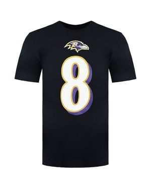 Nike NFL Baltimore Ravens 8 Lamar Jackson Herren-T-Shirt
