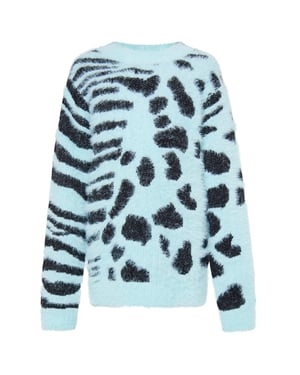 Mymo Strickpullover Mädchen Lagune Minze