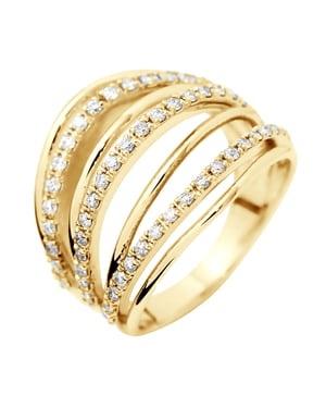 DIADEMA - Ring - Prestige Jewelery - Diamanten - Gelbgold