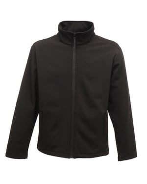 Regatta Classic Mens Water Repellent Softshell Jacket (Schwarz)