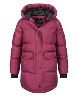 Rock Creek Winterjacke Weinrot