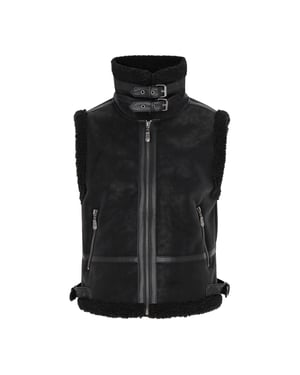 Dreimaster Weste Damen Schwarz