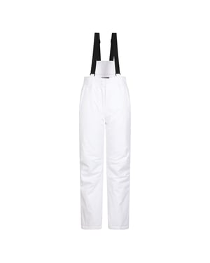 Mountain Warehouse Womens/Ladies Moon Slim Leg Skihose (Weiß)