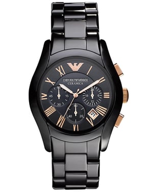 Emporio Armani Herren-Keramik-Chronographenuhr AR1410