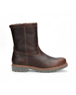 Panama Jack Herren Fedro Igloo C10 Biker-Stiefeletten aus braunem Leder