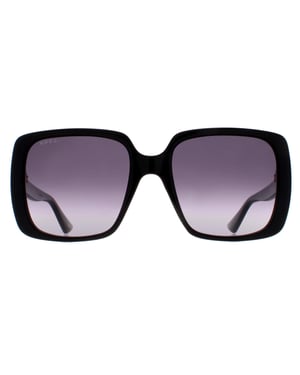 Gucci Square Womens Schwarz Grau Gradient GG0632S
