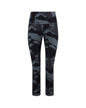 Under Armour Project Rock Damen Schwarz/Grau -Knöchel -Leggings