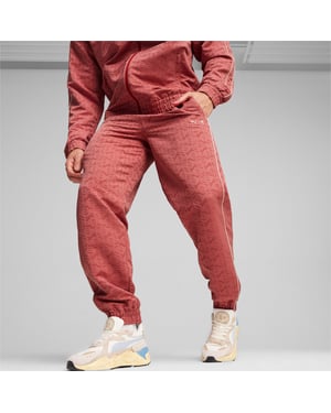 PUMA X Palm Tree Herren Crew T7 All-Over Print Hose