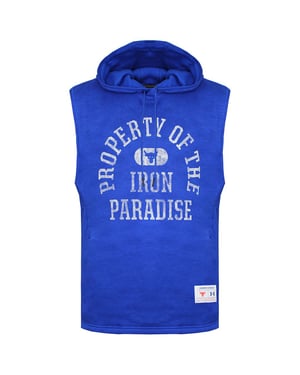 Under Armor Project Rock Mens Blue Kapuzenbedeckung