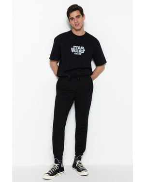 Trendyol Herren Jogginghose mit Kordelzug