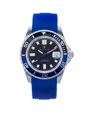 Nautis Interceptor Coffret avec Bracelets Interchangeables et Affichage de la Date - Marine
