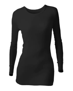 Heat Holders - Ladies Long Sleeve Thermal Underwear - Schwarz