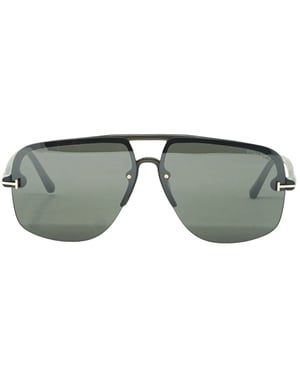 Tom Ford Hugo-02 FT1003 51B Schwarze Sonnenbrille