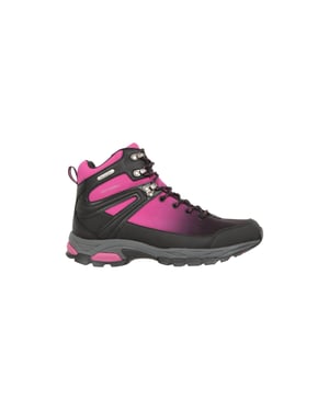 Mountain Warehouse - Damen Wanderstiefel "Shadow", Softshell (Dunkelrosa)