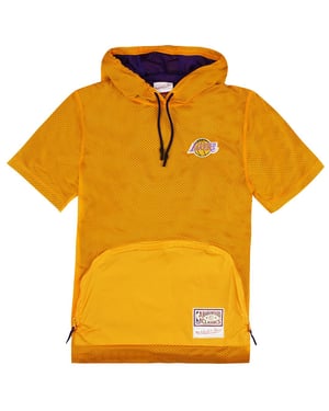 Mitchell & Ness Los Angeles Lakers Herren mit Kapuze-T-Shirt