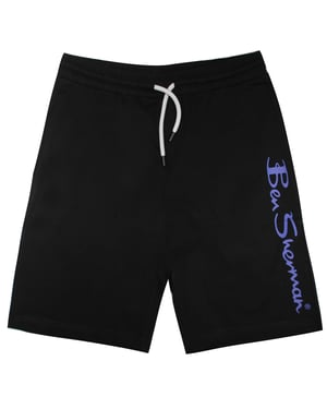 Ben Sherman Logo Herren Black Shorts