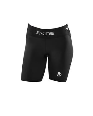 Skins Serie-1 Stretch Taille Schwarze Frauen halbe Strumpfhose SO40100029001