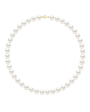 CHOKER - Echte Süßwasser-Zuchtperlen rund 10-11 mm