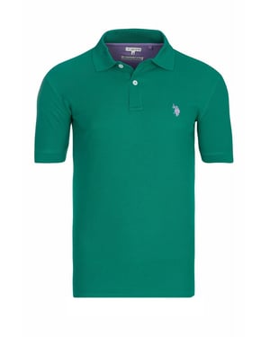 U.S. Polo ASSN. Polo shirt BASIC in Grün