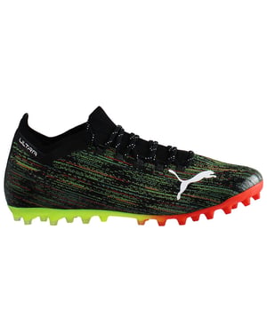 Puma Ultra 1,2 mg schwarze Herren -Fußballstiefel